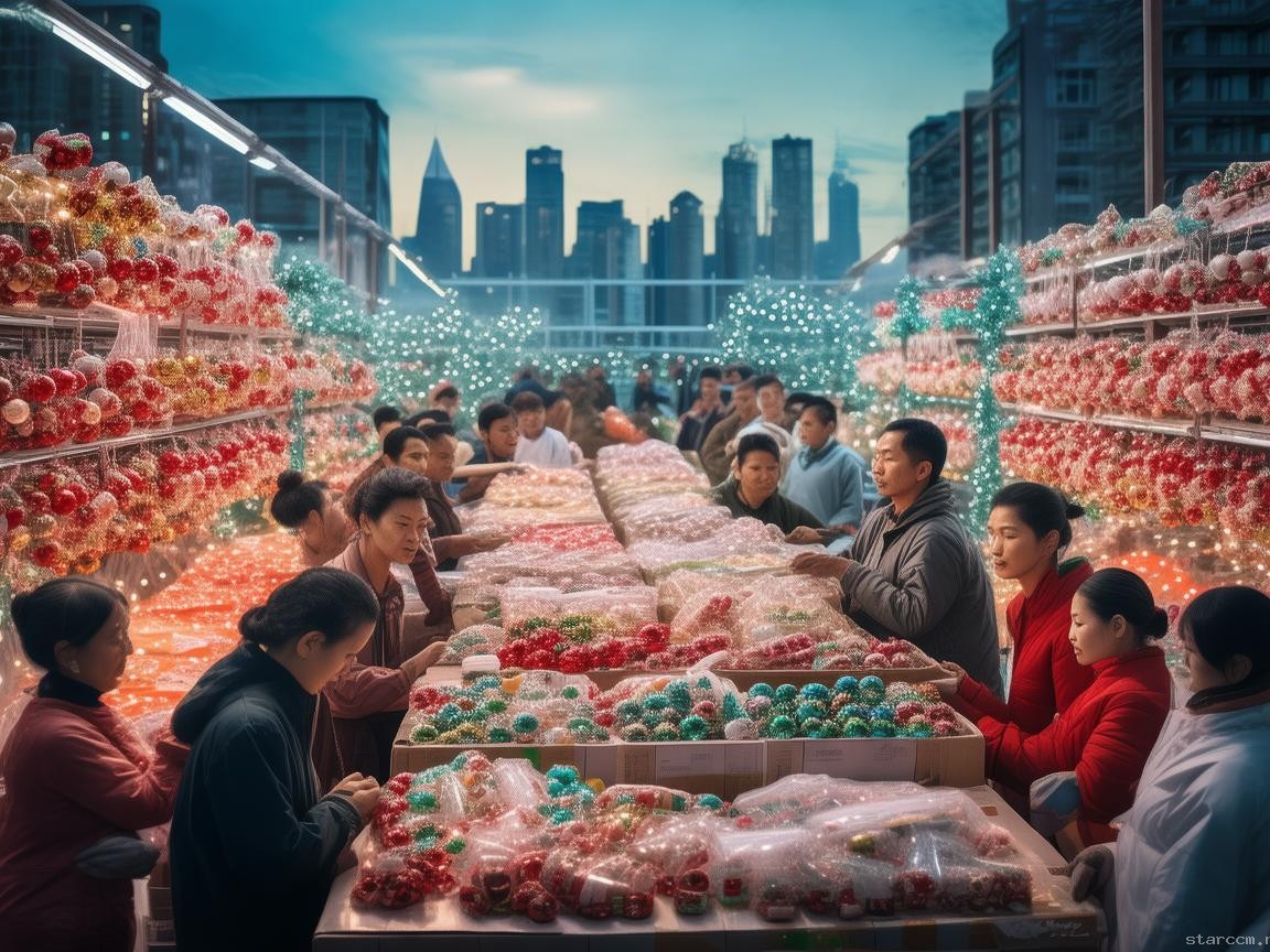 美国90%圣诞用品来自中国制造：背后的故事与市场影响